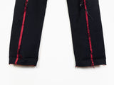 Comme des Garçons Homme Plus AW02 Raw Front Stripe Trousers