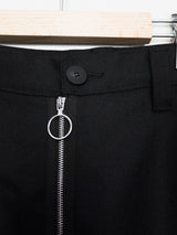 Unused AW16 Ring Zip Wool Gabardine Trousers