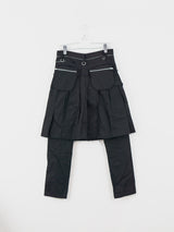 Undercover SS03 Distressed Kilted Trouser