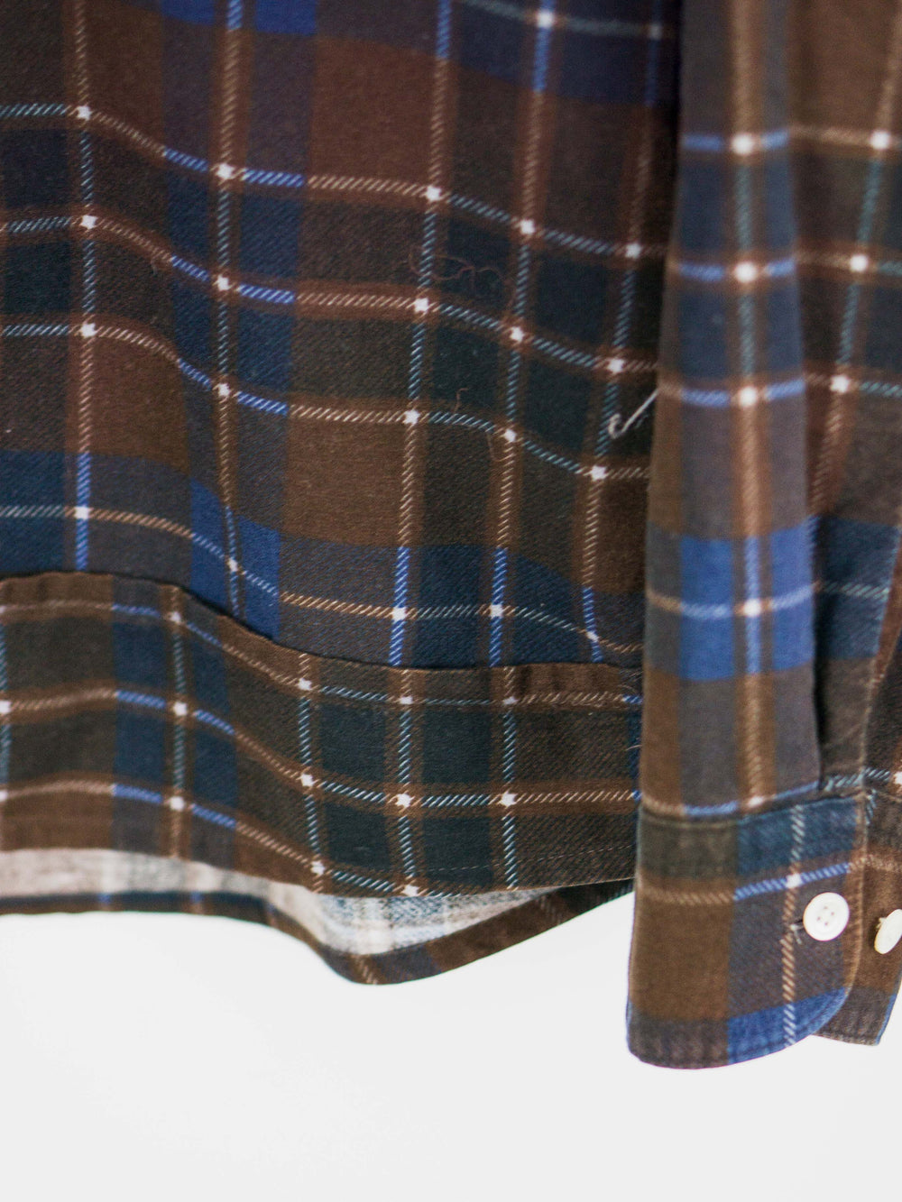 Undercover SS03 Distressed Tartan Set w/ Kilted Trouser & Shirt