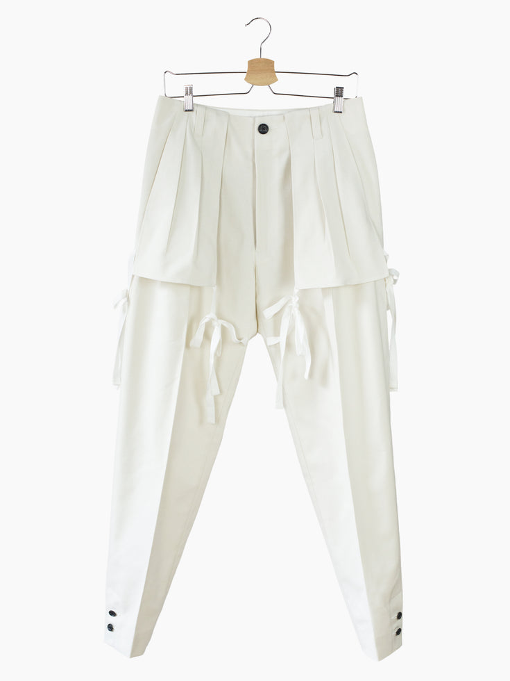 Kozaburo SS22 Hopsack New Trousers