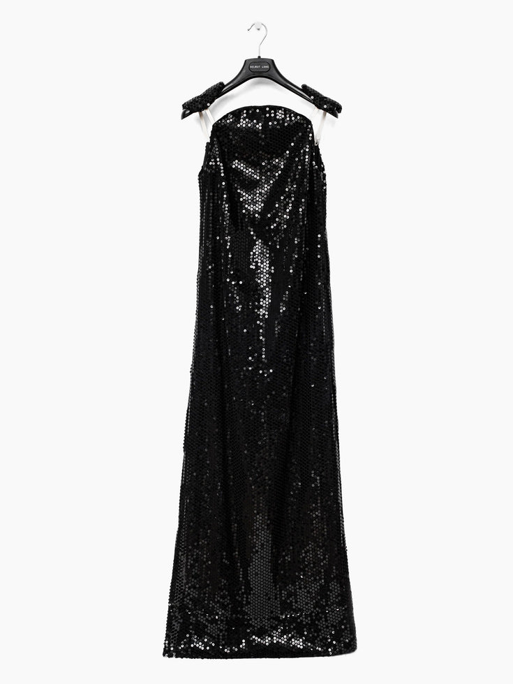 Helmut Lang AW99 Sequined Bondage Astro Gown