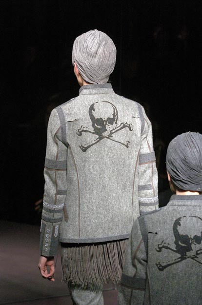 Undercover AW05 Arts and Crafts Skull Felt Wool Jacket – HUIBEN