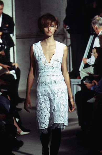 helmut lang lace dress Portrait of a Dress
